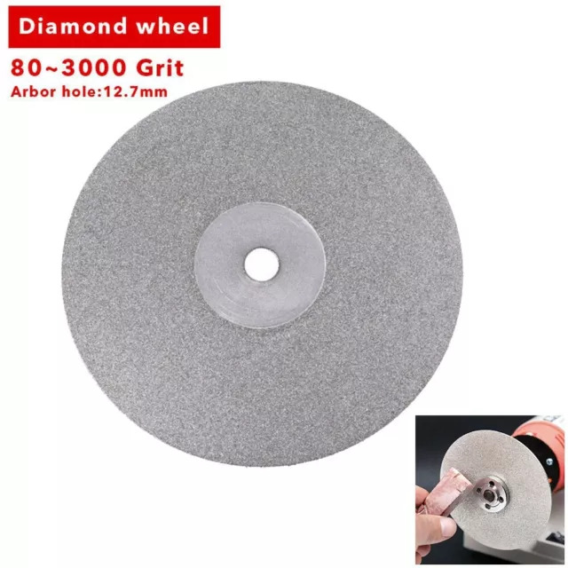 High Performance 6 150mm Diamond Coated Jewelry Grinding Disc 80~3000 Grit