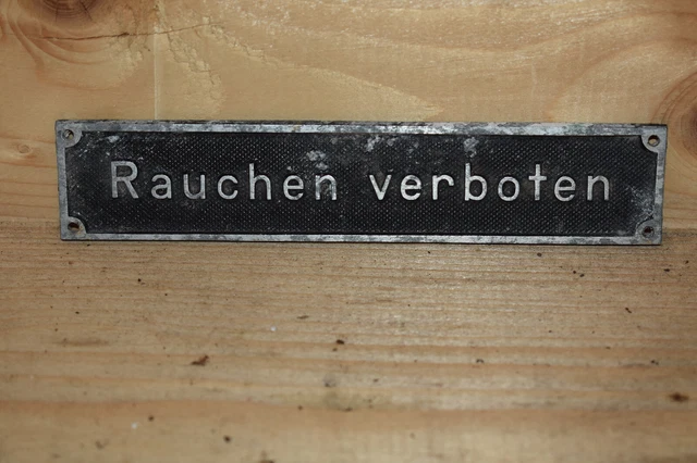 Schild 'Rauchen Verboten L.311/1' – 300 X 200 Mm, 10 Stück | Aus Blech, Leicht Zu Montieren