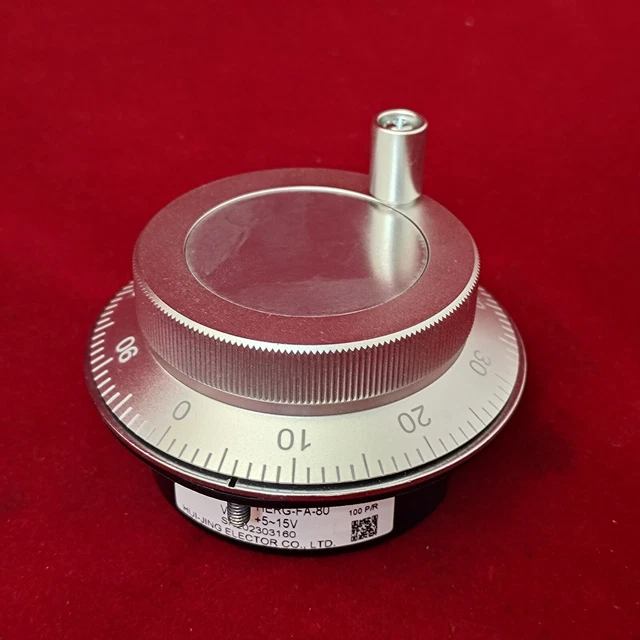 HUI-JING HERG-FA-80 Manual Pulse Generator Handle Wheel- Fanuc 5V 100p/r 80mm