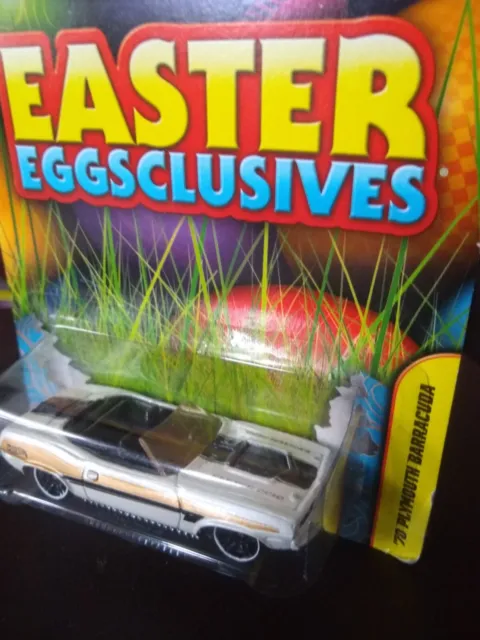 New 2011 Hot Wheels Easter Eggclusives PLYMOUTH BARRACUDA Diecast Car