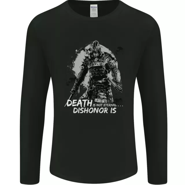 T-shirt a maniche lunghe Death Not Eternal Martial Arts MMA Samurai