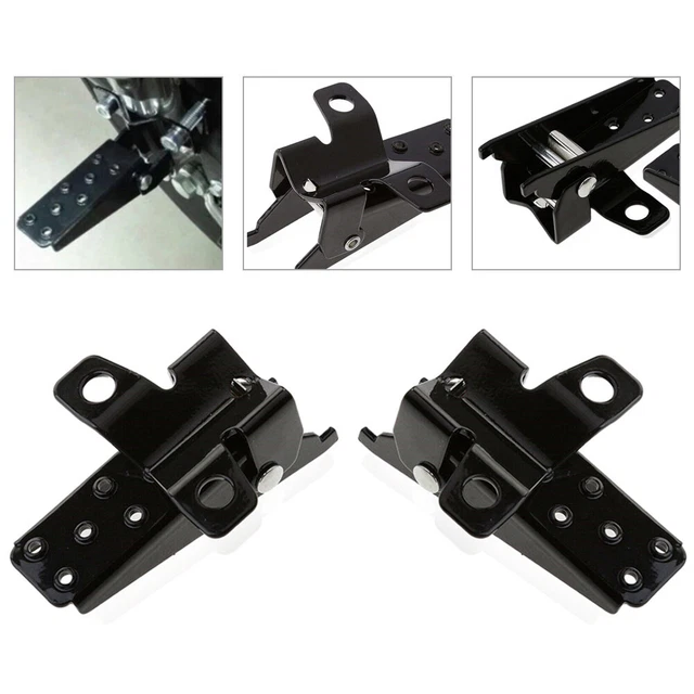 Pedale posteriore pedale passeggero poggiapiedi in alluminio 25-30 mm moto 2 pz