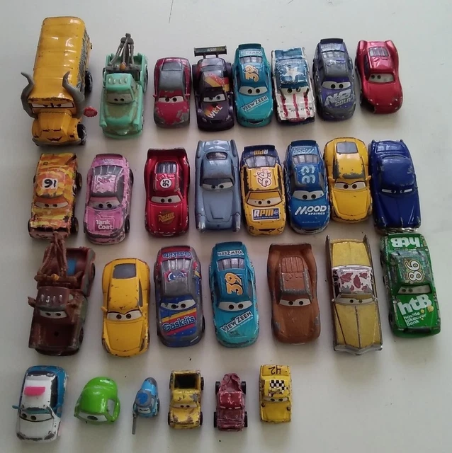 Disney Pixar Lot De 29 Voitures Cars