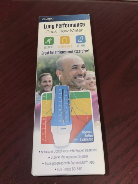 QUEST Asthma MD Lung Performance Peak Flow Meter