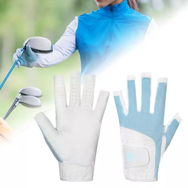 Gants de golf respirants, paire gauche et droite, gants de golfeur