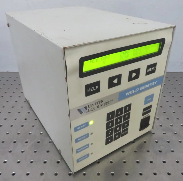 C186663 Unitek Equipment Weld Sentry Welding Monitoring System (WS, 3-129-02)