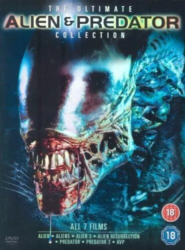 The Ultimate Alien and Predator Collection (7 Films) UK DVD Box Set New & Sealed