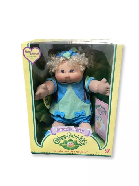 2004 JAKKS Pacific Cabbage Patch Kids Cornsilk Kids September 28th Nancy Lizette