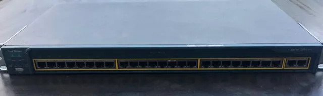 Cisco Catalyst WS-C2960G-24TC-L V06 24-Port Ethernet IP Switch