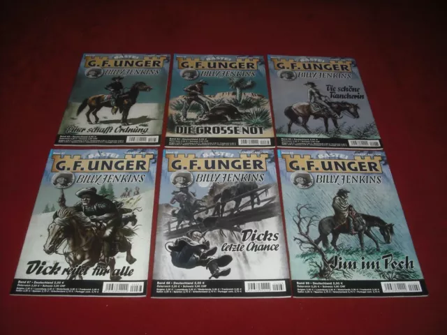 Western Romane / G.f. Unger *** Billy Jenkins ***  Wildwestromane / Neu