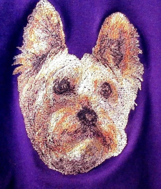 Embroidered Fleece Jacket - Silky Terrier AED16397 Sizes S - XXL