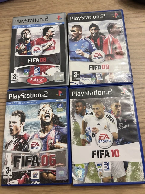 Lot De 3 Jeux PS4 : FIFA 21, FIFA 22 Et HANDBALL 17 (OM, Karabatic, Mbappé) - Très Bon état