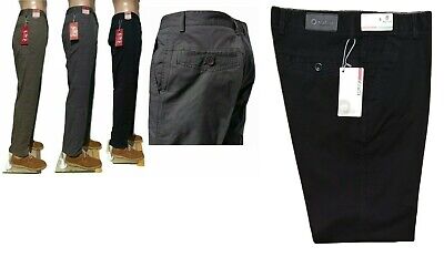 Originale Pantalone Jeans Uomo Elasticizzato Vita Alta Estivo Paladino Regular F