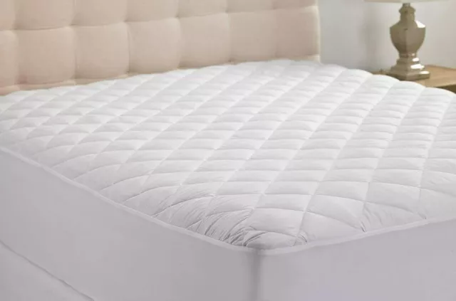 Gesteppter Matratzenschoner Premium extra tief verspannte Bettlakenabdeckung doppelt