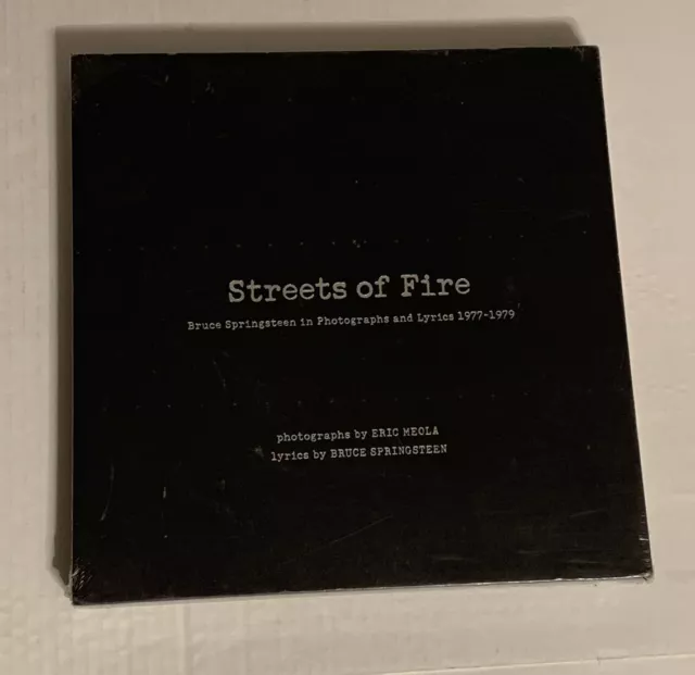 Streets of Fire Bruce Springsteen in Photographs Lyric Americana Heartland Rock
