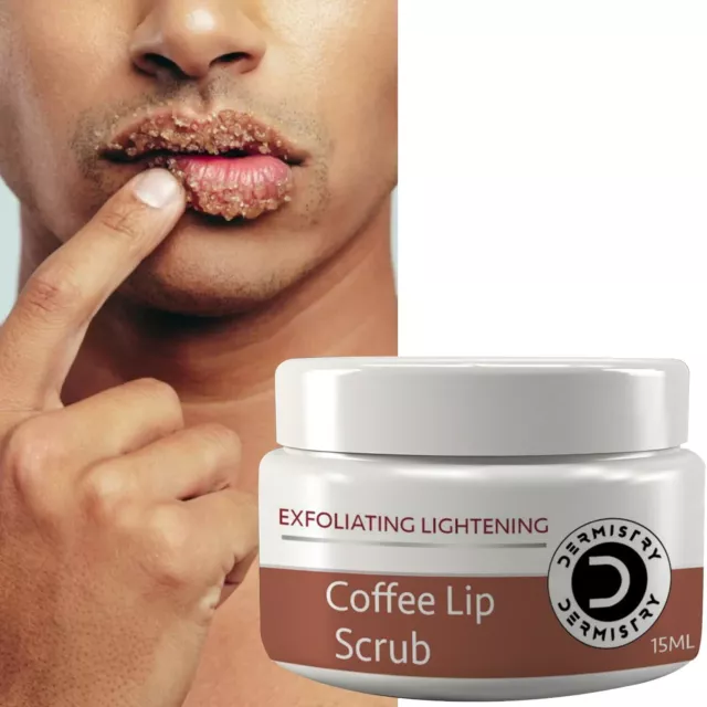 Exfoliante aclarante iluminador café azúcar exfoliante labial para...