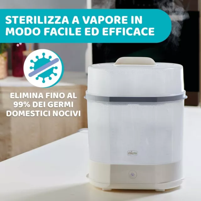 Chicco Sterilizzatore a Vapore 3 in 1