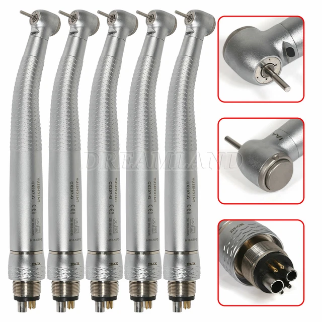 1-5* COXO Dental Fiber Optic 3 Spray Handpiece / 6Hole Quick Coupler