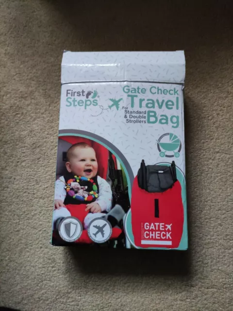 First Steps Gate Check Travel Bag For Standard And Double Stroller