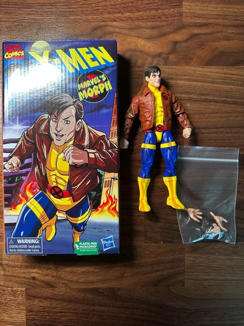HASBRO MARVEL LEGENDS Pulse X-Men Animated VHS Morph Figur komplett EUR ...