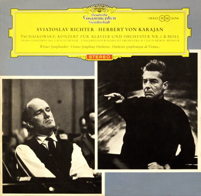 Sviatoslav Richter ‚àô Herbert von Karajan, Pyotr Ilyich Tchaikovsky, Wiener Sym