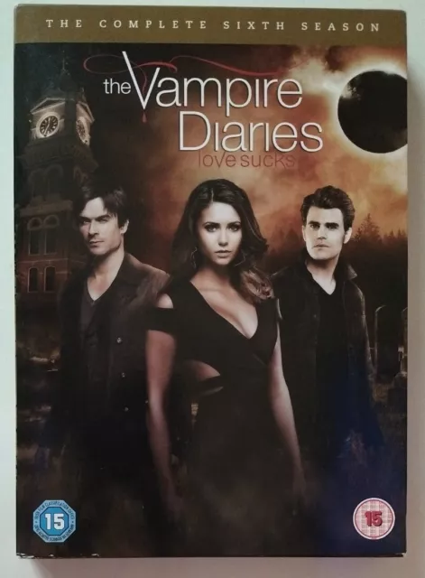 The Vampire Diaries: The Complete Sixth Season DVD (with slipcover)