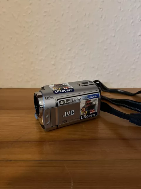 JVC Everio GZ-MG365 Compact Hard Disk Camcorder 35x Optical Zoom Silver