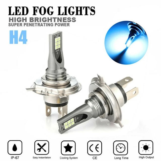 Objectif Phare Matriciel Laser H4 - Mini Objectif Haute Puissance Pour Phare LED, Neuf