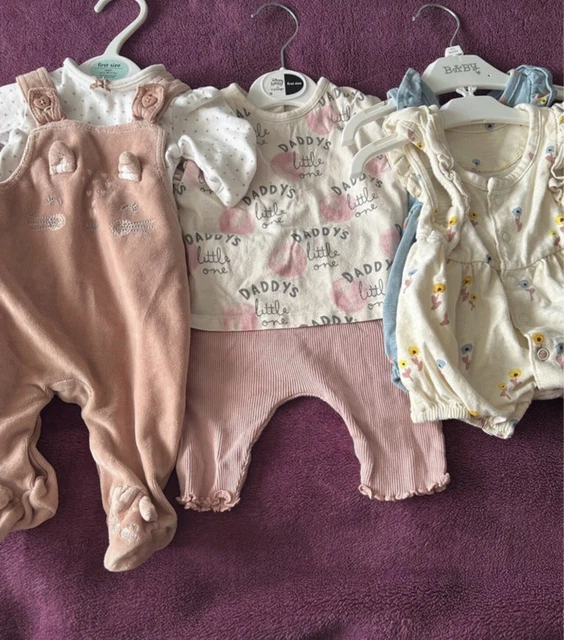 Newborn Baby Girls Clothing Bundle
