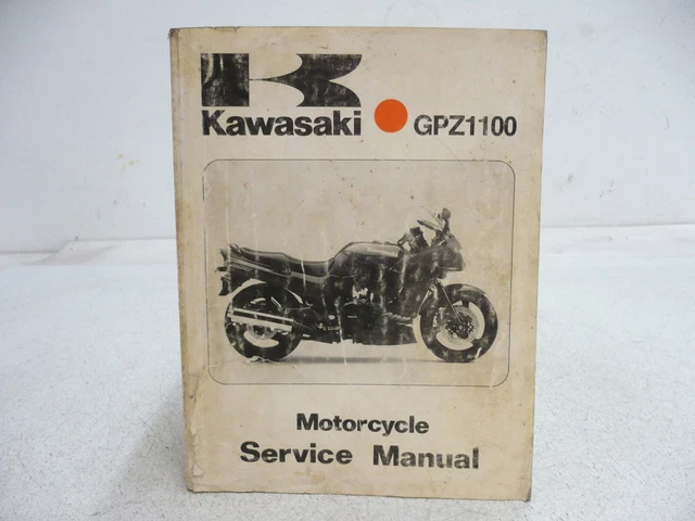 カワサキ GPZ1100 サービスマニュアル 傷や汚れあり】カワサキ GPZ1100