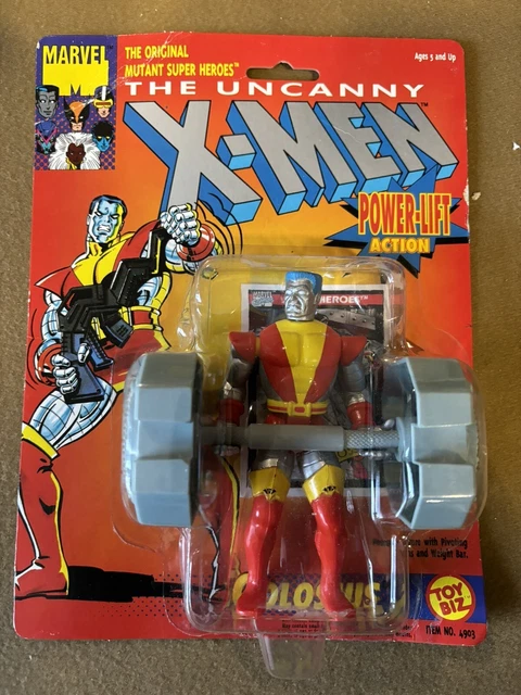 The Uncanny X-Men COLOSSUS Power-Lift Figure Marvel Comics ToyBiz 1991 NEW