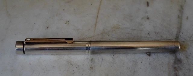 Stylo Ancien Sheaffer En Argent Massif - Modèle Critérium - Occasion