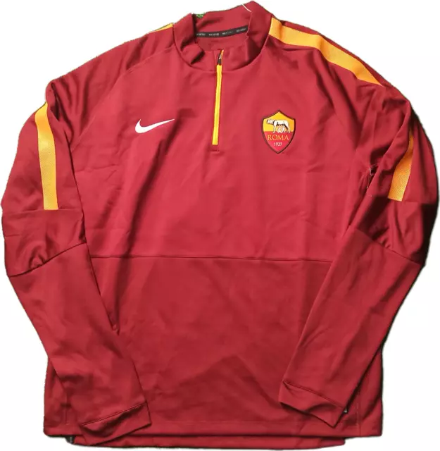 FELPA TUTA AS Roma Kappa 2014 15 Totti De Rossi tracksuit Track