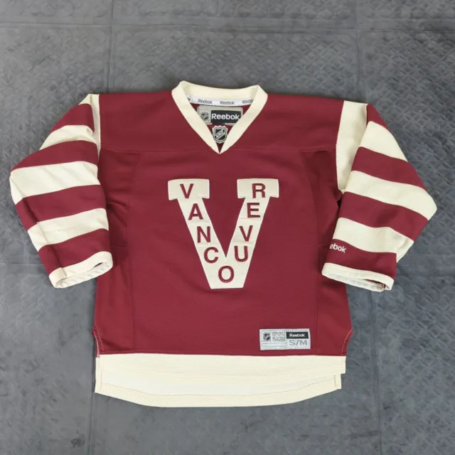 Vancouver Canucks Millionaires Jersey Reebok Heritage Classic Boys Youth Small M