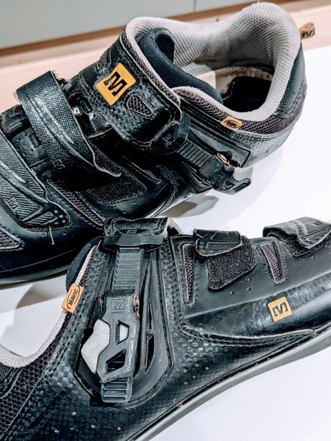 Mavic ksyrium Cycling Shoes UK 11 EU 46 black carbon composite rrp£120