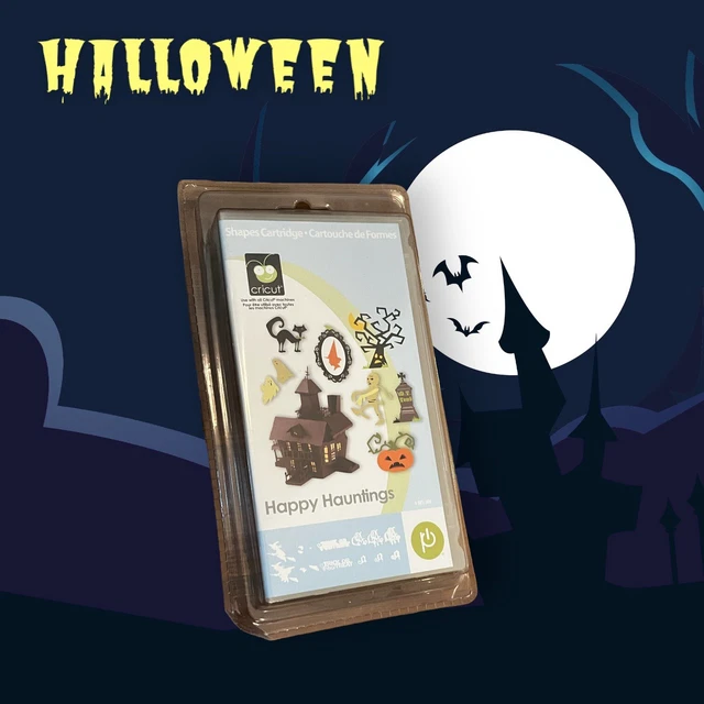 Cartucho Cricut 'Happy Hauntings' nuevo sellado