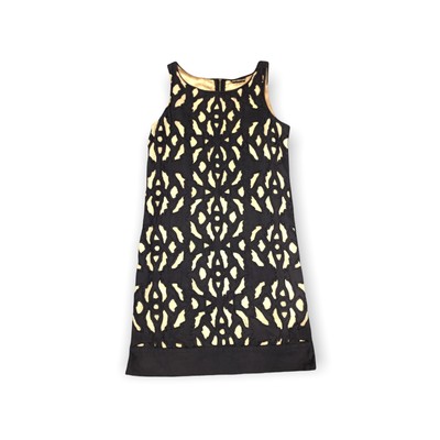 Anthropologie Kas New York Women's Navy Blue Cutout Sheath Dress Size 6