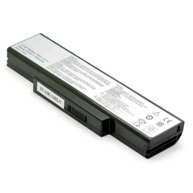 Batterie compatible pour ASUS K72R K72S K72Y K73 K73E 11.1V 5200mAh