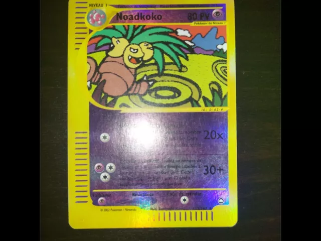 Pokemon Card Noadkoko Reverse Holo 13/147 - Shipping - FR
