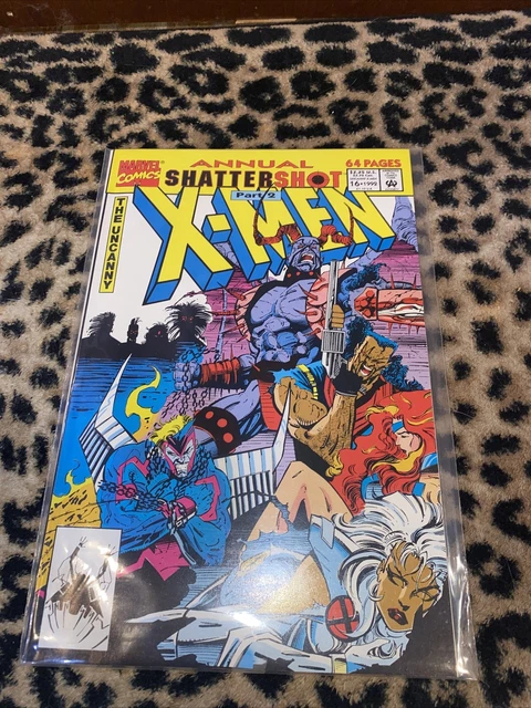 New Marvel Comics THE UNCANNY X-MEN Annual Shattershot Part 2 Vol 1 No 16 1992