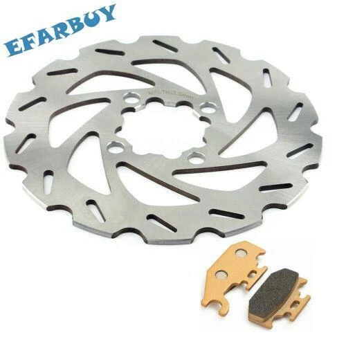 Rear Brake Disc Rotor + Pads For Yamaha Raptor 700 R 06-12 Special Edition 09-15