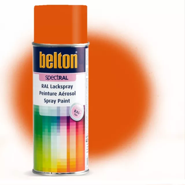 (13,63€/L) Belton Ral Spray 2009 verkehrsorange 400 ml Sprühdose hochglanz