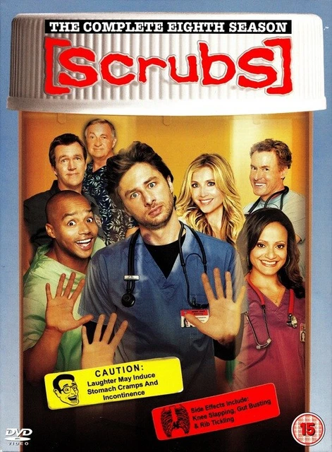 SCRUBS: THE COMPLETE Eighth Season (DVD, 2009) £3.46 - PicClick UK