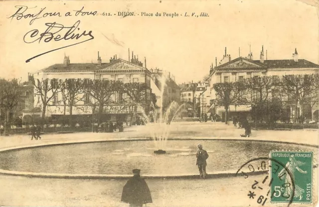 CPA - COTE D'OR - DIJON, Place du Peuple