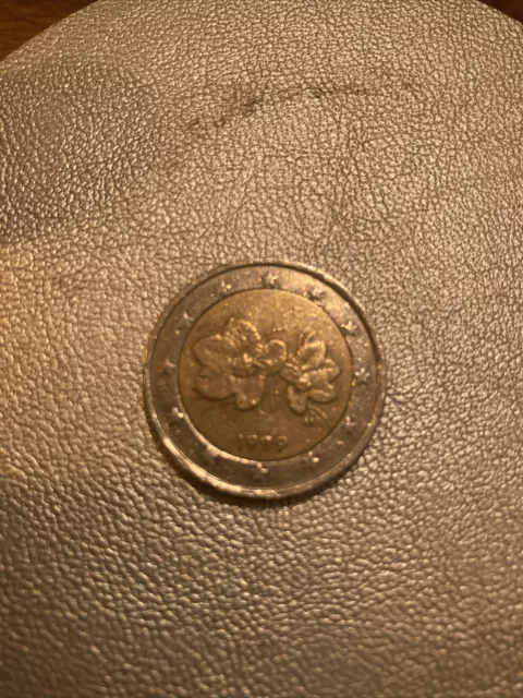 2 Euro Münze Finnland 1999 Moltebeere