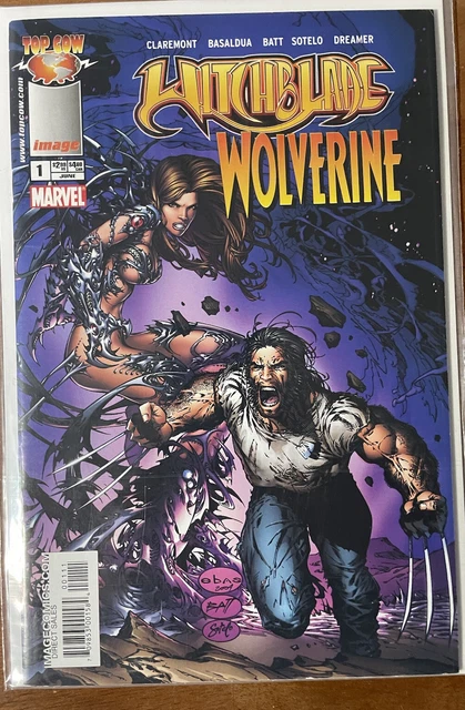 Witchblade / Wolverine #1 Marvel Top Cow Comics 2004 Chris Claremont
