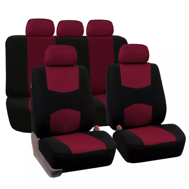 FH Group Asiento Cubiertas para Coche Camión De SUV Furgoneta Universal Ajuste -