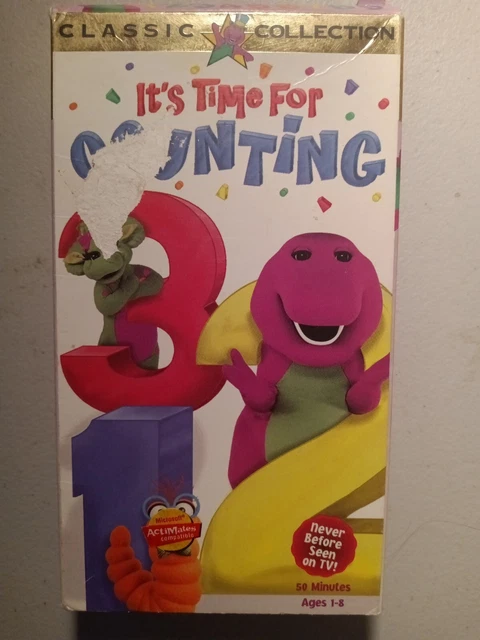 Barney It S Time For Counting Classic Collection Vhs Video Tape Actimates Eur 7 30 Picclick Fr Barney It S Time For Counting Classic Collection Vhs Video Tape Actimates Eur 7 30 Picclick Fr