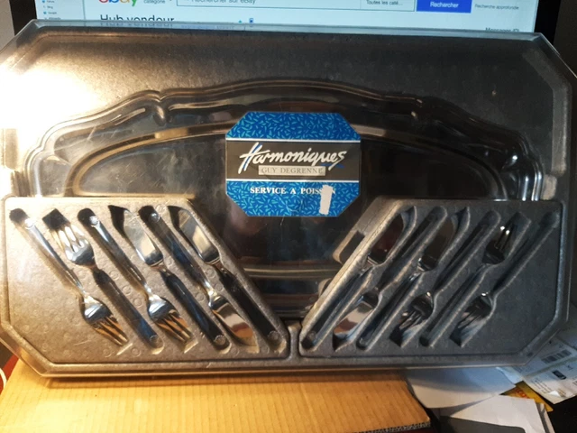 Cuillère De Service à Gâteaux Guy Degrenne – Modèle Les Harmoniques, Acier Inoxydable
