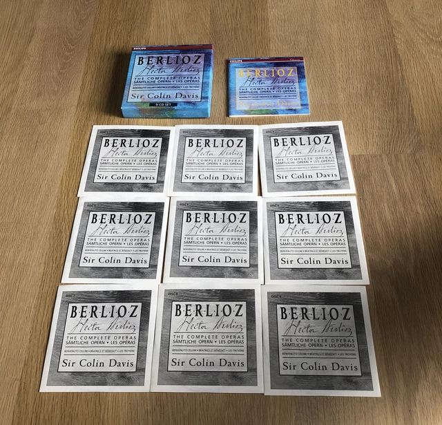 Hector Berlioz - Berlioz: The Complete Operas Sir Colin Davis 9 CD Set EUC